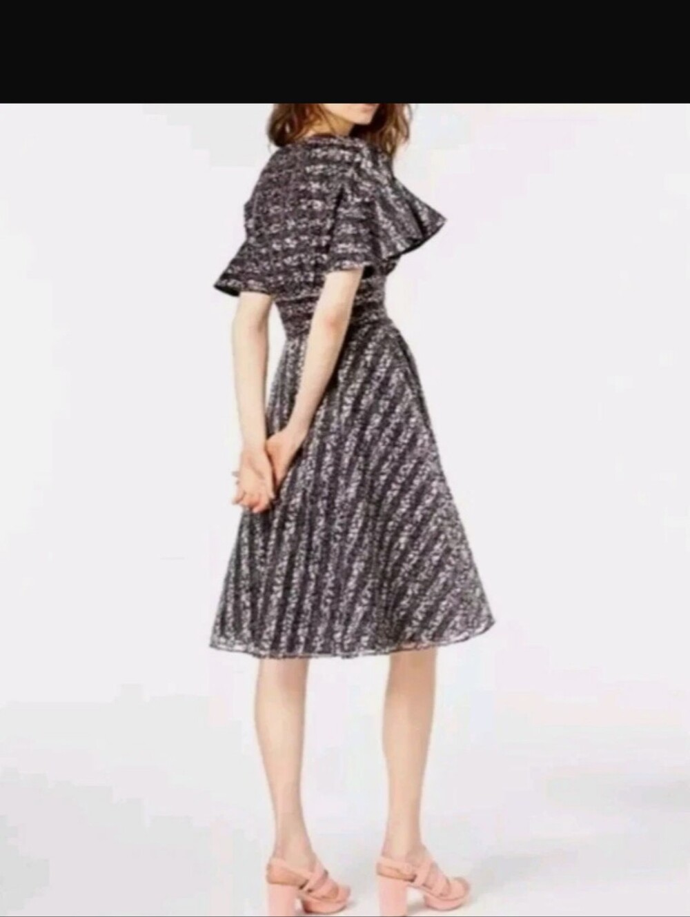 Jill Stuart Fit And Flare Midi Dress